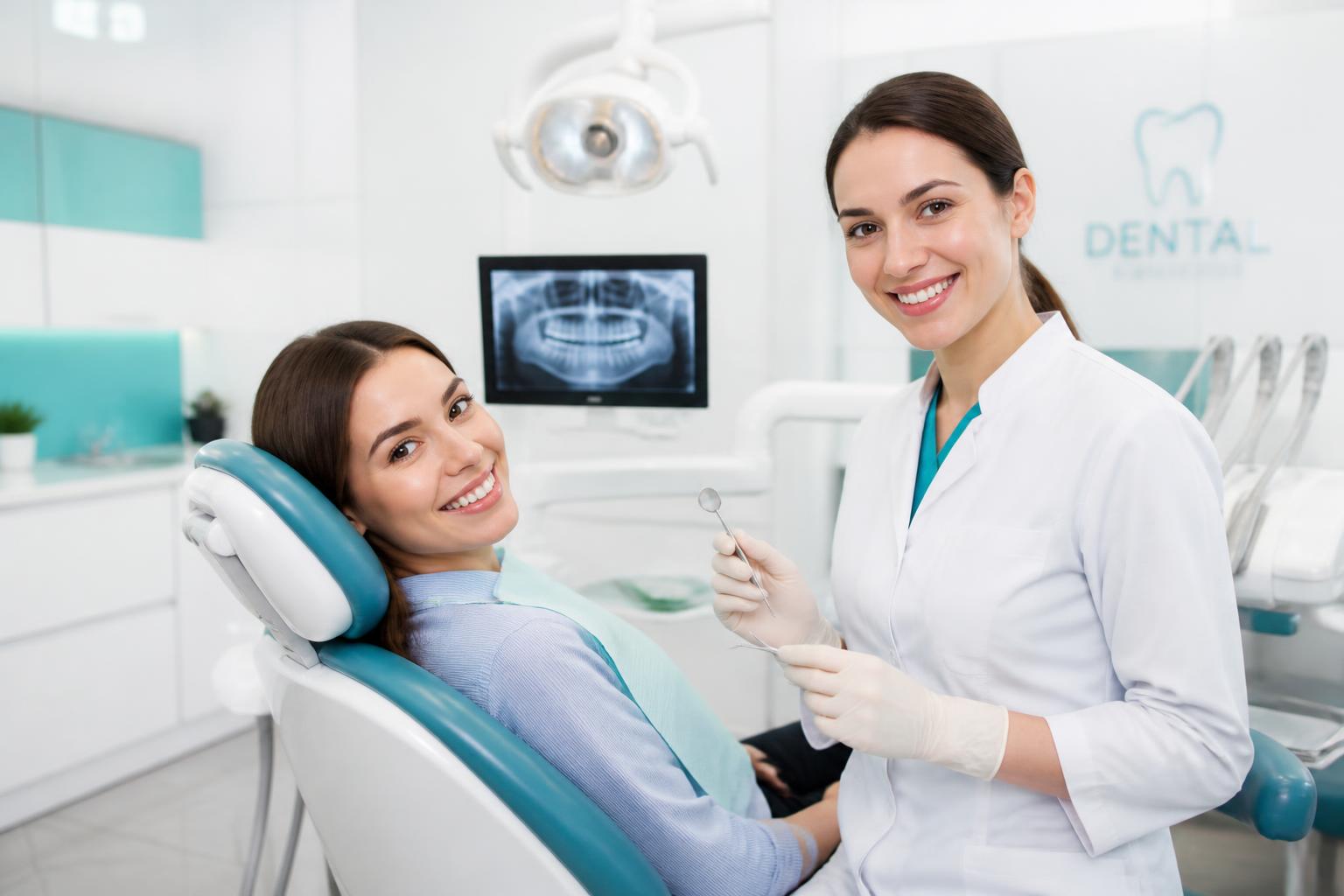Capa do modelo de landing page para Clínica Odontológica