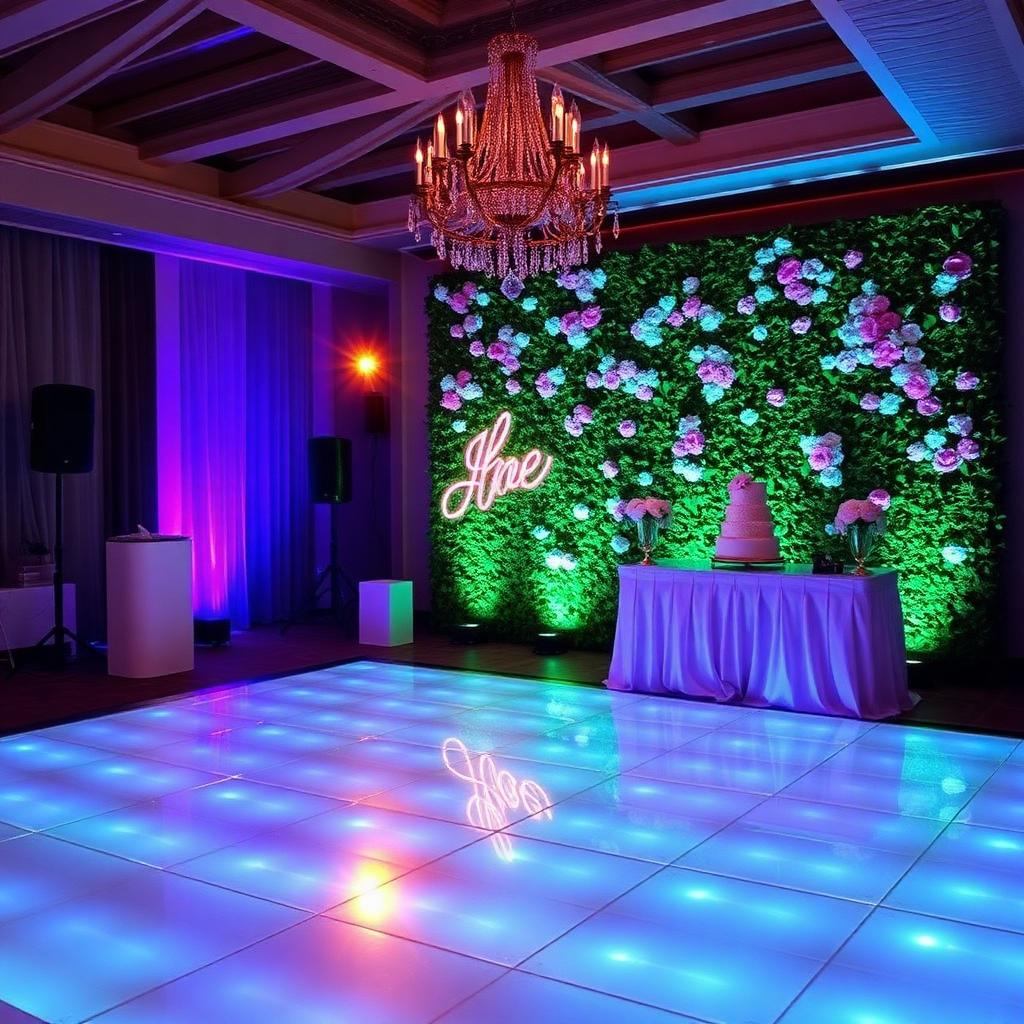 Ambiente do espaço de eventos