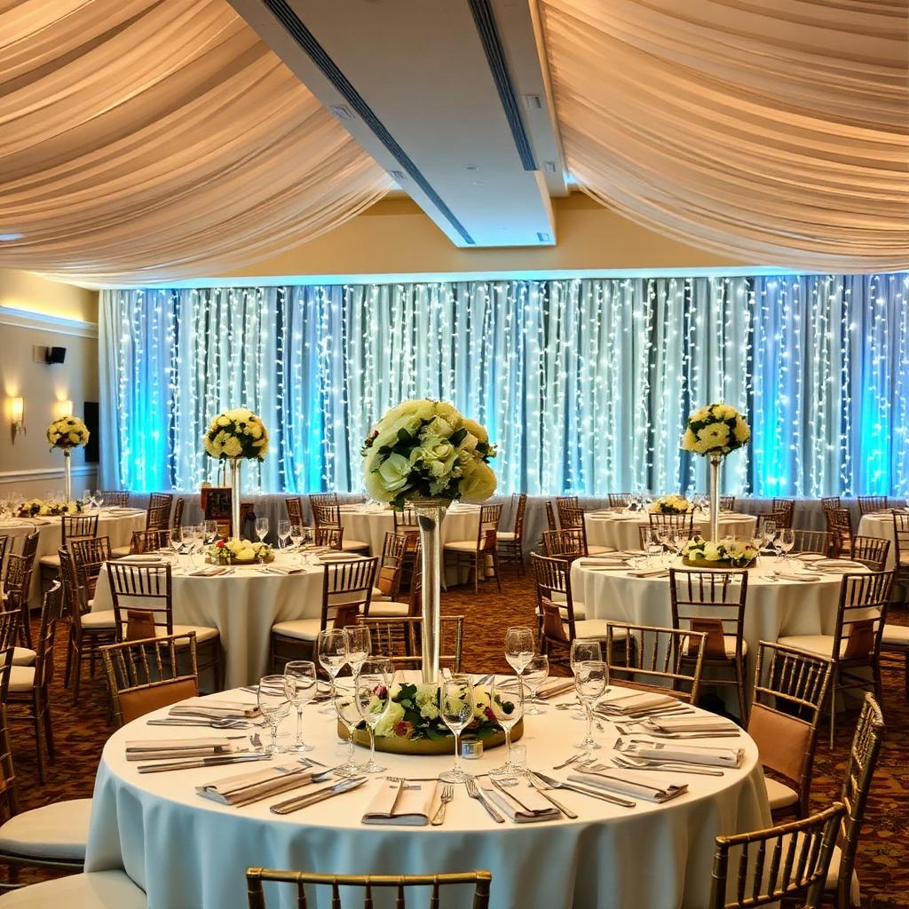 Ambiente do espaço de eventos